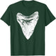 Megalodon Shark Tooth | Meg Sharks Teeth Gift T-Shirt - T-Shirt | Forest