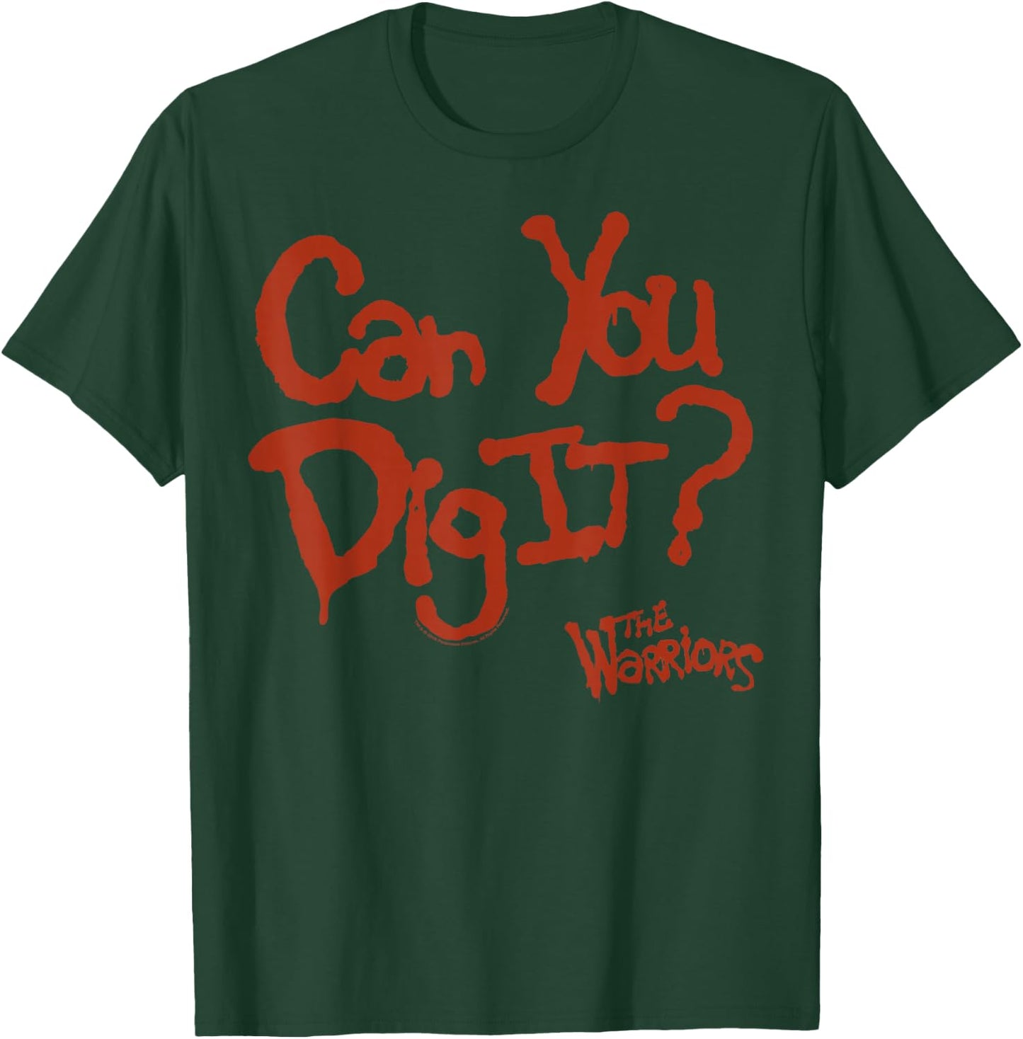 The Warriors Can You Dig It Quote Small T-Shirt - T-Shirt | Forest