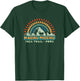 Machu Picchu Retro Llama | Cuzco Peru | Vintage Inca Trail T-Shirt - T-Shirt | Forest