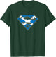 Superman Scottish Shield T-Shirt - T-Shirt | Forest
