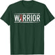 Head and Neck Cancer Warrior Awareness Ribbon T-Shirt - T-Shirt | Forest