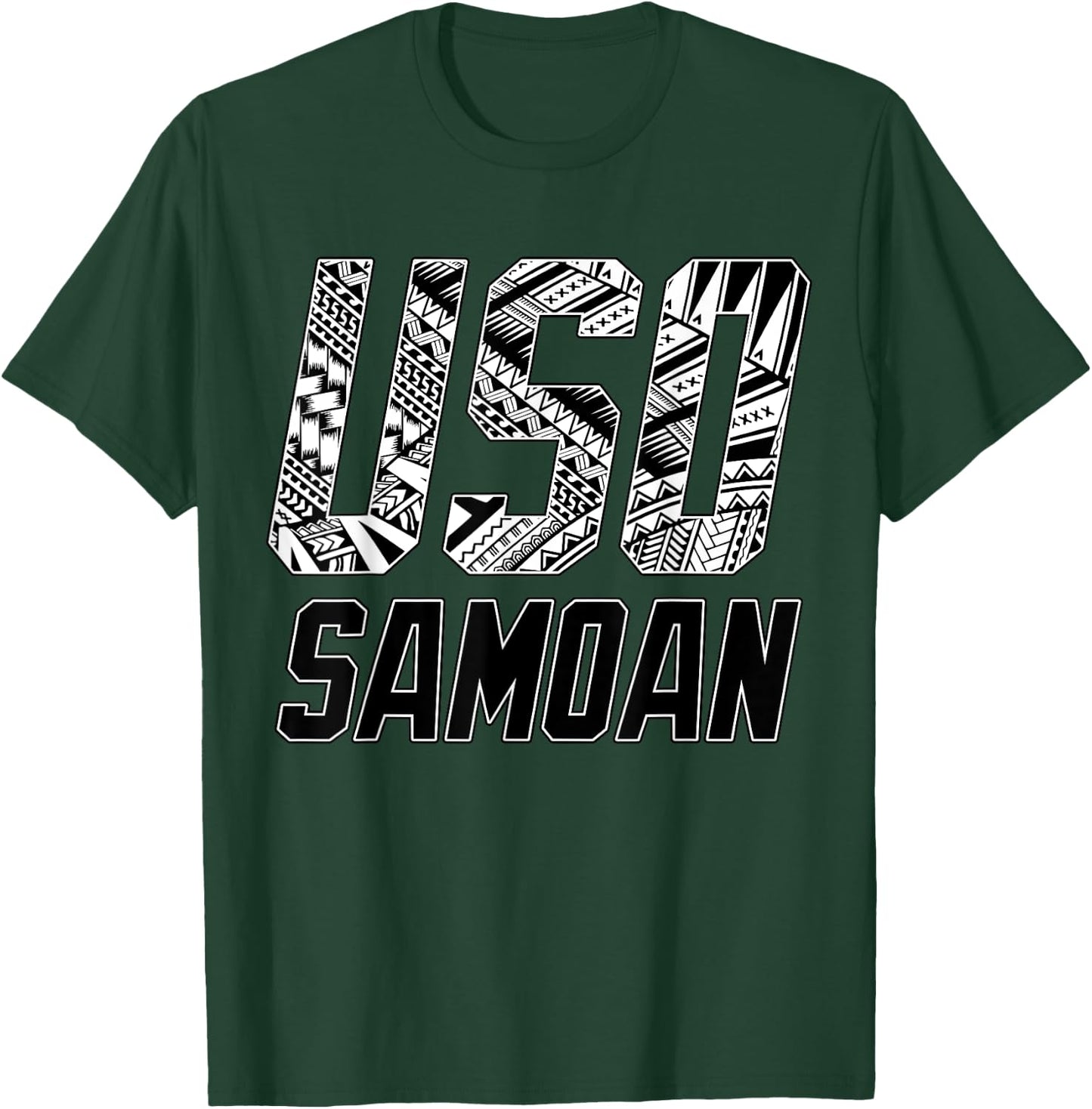 Uso Samoan T-Shirt - T-Shirt | Forest
