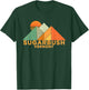 Retro Vintage Sugarbush Vermont -Distressed Shirt T-Shirt - T-Shirt | Forest