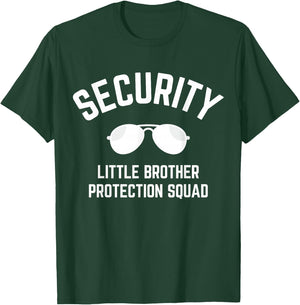 Security Brother Protection Squad - Boys Toddler T-Shirt - T-Shirt | Forest