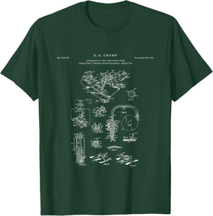 3D Printer Patent - engineer T-Shirt - T-Shirt | Forest