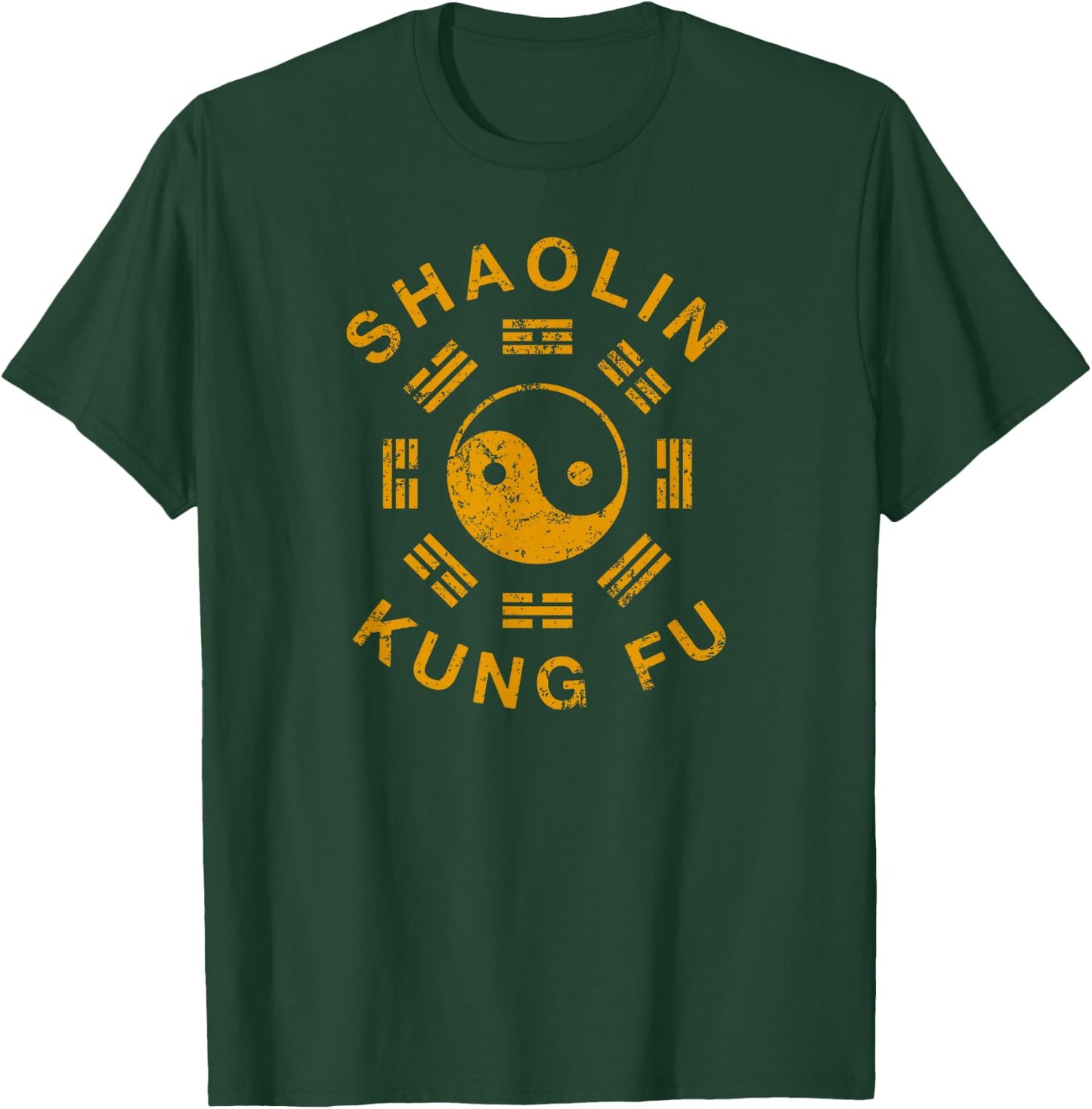 Shaolin Kung Fu Martial Arts Training T-Shirt - T-Shirt | Forest