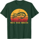 White River Monster Arkansas Cryptid Horned Fish T-Shirt - T-Shirt | Forest