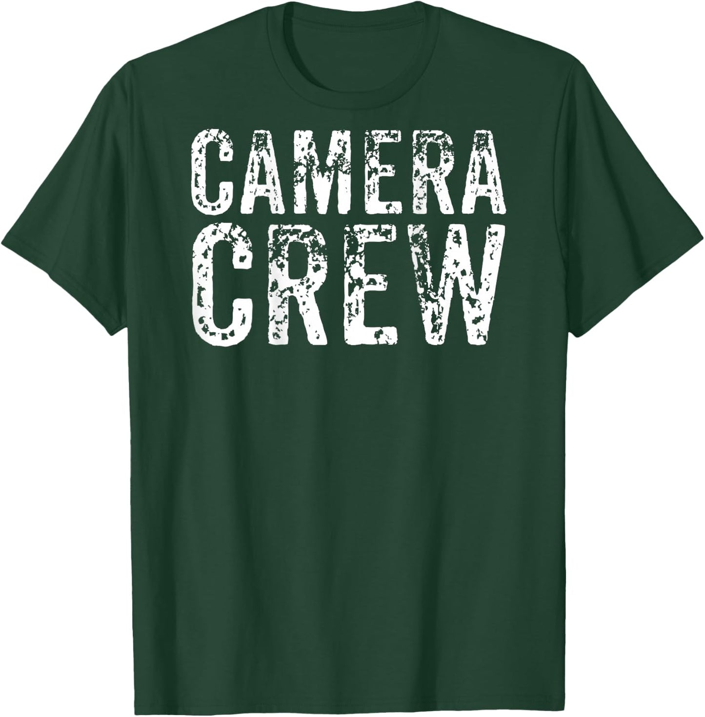 BACK ONLY Camera Crew TV Film Production Shirt T-Shirt - T-Shirt | Forest