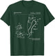 Ballet Shoe Patent Pointe Dance Studio T-Shirt - T-Shirt | Forest