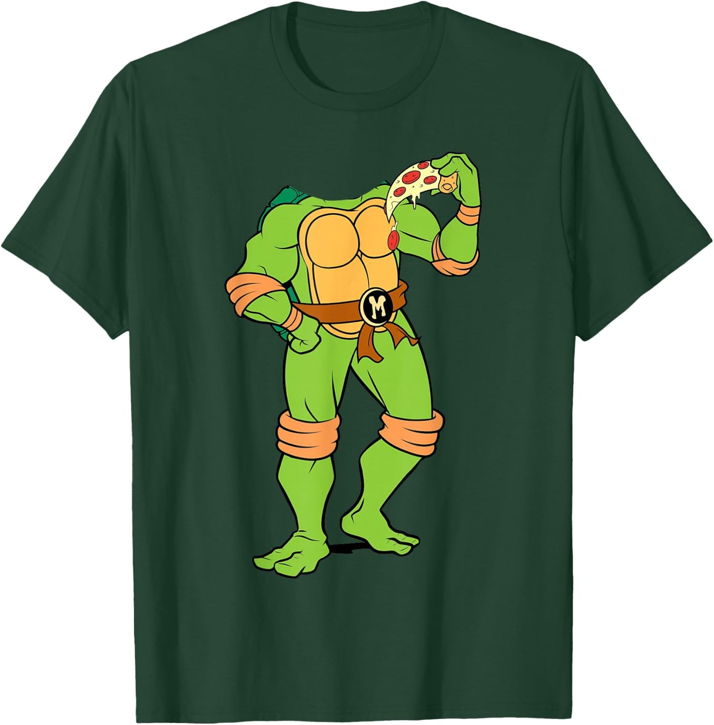 TMNT Michelangelo Headless T-Shirt - T-Shirt | Forest