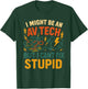 AV Tech Humor Audio Visual Expert Cable Problem Solver T-Shirt - T-Shirt | Forest