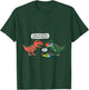 T-Rex Ate Last Unicorn Rainbow Dinosaur Dino Cool Cute Funny T-Shirt - T-Shirt | Forest