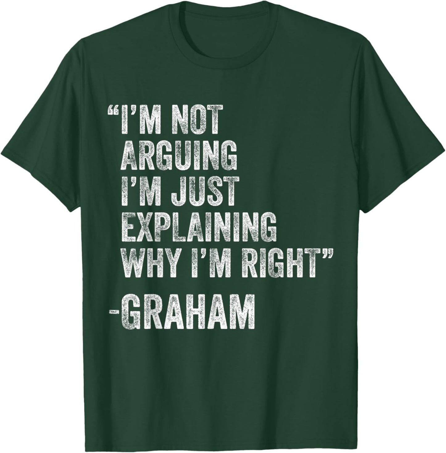 Graham Quote Funny Birthday Custom Name Idea Engineer T-Shirt - T-Shirt | Forest