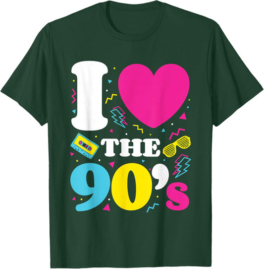 90's, 1990's, Nineties, Costume themed For Nostalgia Party T-Shirt - T-Shirt | Forest