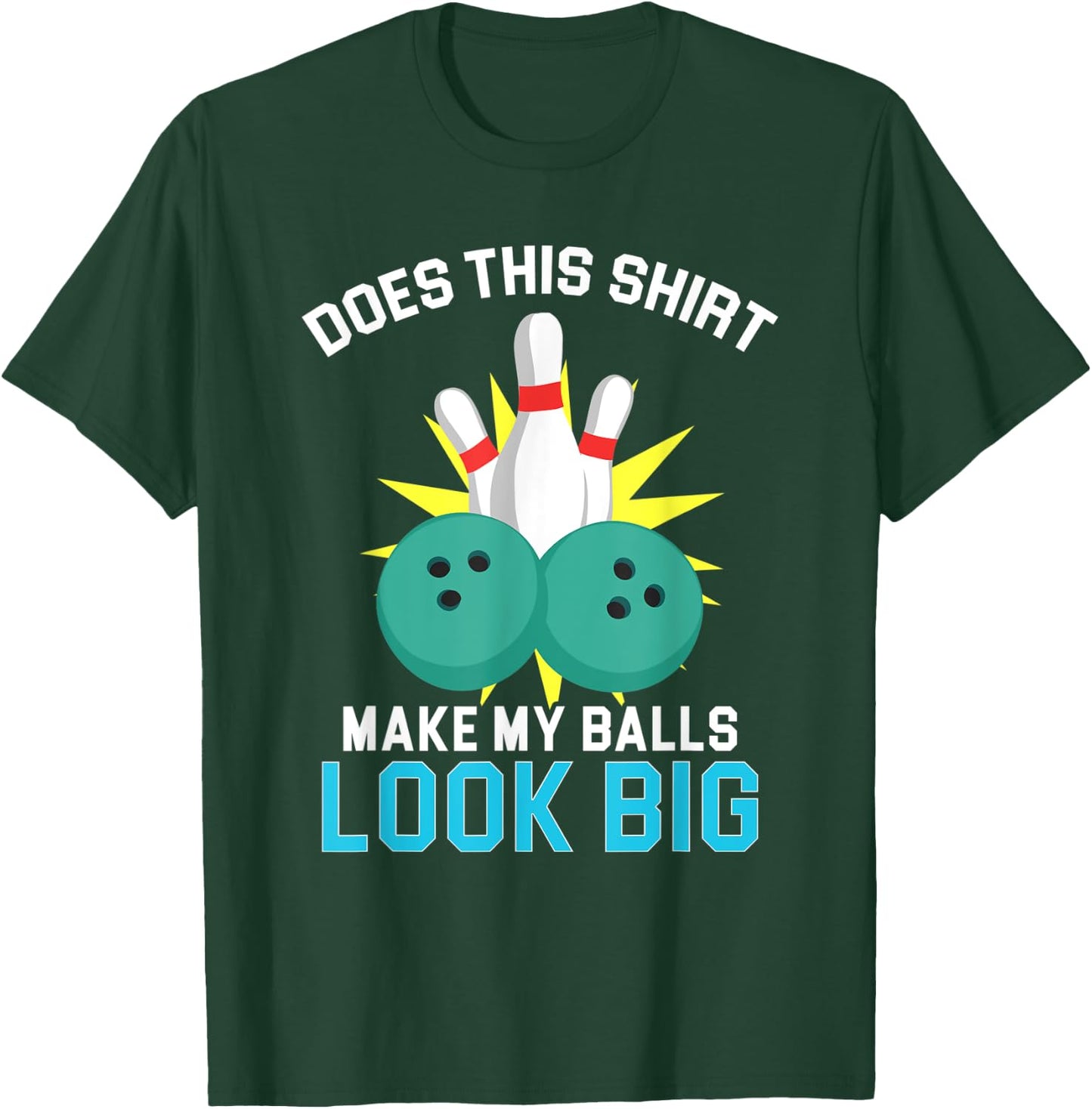 Vintage Bowling Team Shirts Funny Bowling Balls T-Shirt - T-Shirt | Forest