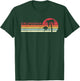 California Shirt. Retro Style CA, USA T-Shirt - T-Shirt | Forest