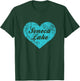 I Love Seneca Lake Shirt, New York Camping Gift T-Shirt - T-Shirt | Forest