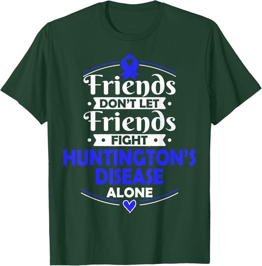 Huntington's Disease Awareness HD T Shirt T-Shirt - T-Shirt | Forest