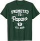Promoted To Papaw Est 2026 Retro Soon To Be Papaw 2026 T-Shirt - T-Shirt | Forest