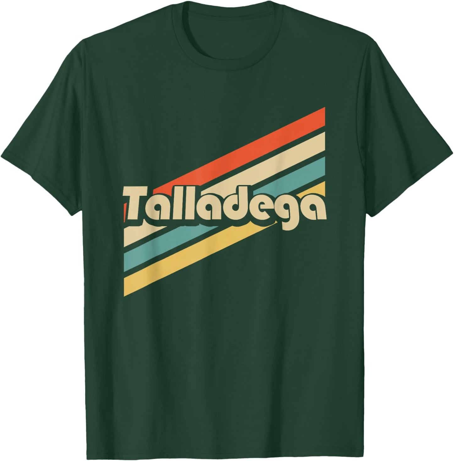 Vintage 80s Talladega Alabama T-Shirt - T-Shirt | Forest