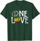 One Love Rastafari Shirt Africa Retro Vintage T-Shirt - T-Shirt | Forest
