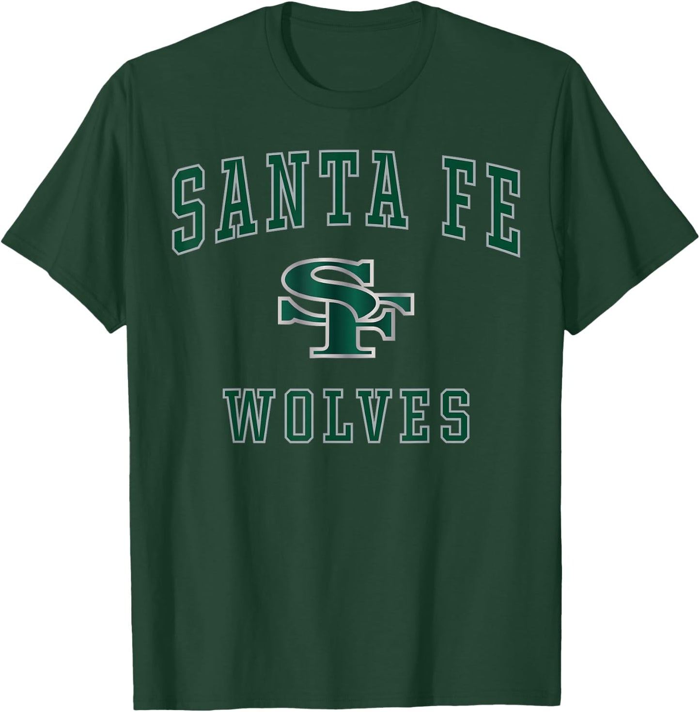 Santa Fe High School Wolves T-Shirt - T-Shirt | Forest