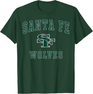 Santa Fe High School Wolves T-Shirt - T-Shirt | Forest