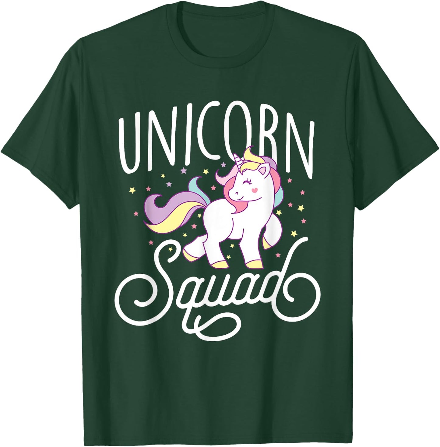 Unicorn Squad - Cute Unicorn Lovers Gift T-Shirt - T-Shirt | Forest