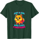 Just a Girl Who Loves Pomeranian Dog Lover Girls Women T-Shirt - T-Shirt | Forest