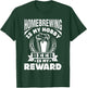 Homebrew Craft Beer Home Brewing Brewer Gift T-Shirt - T-Shirt | Forest