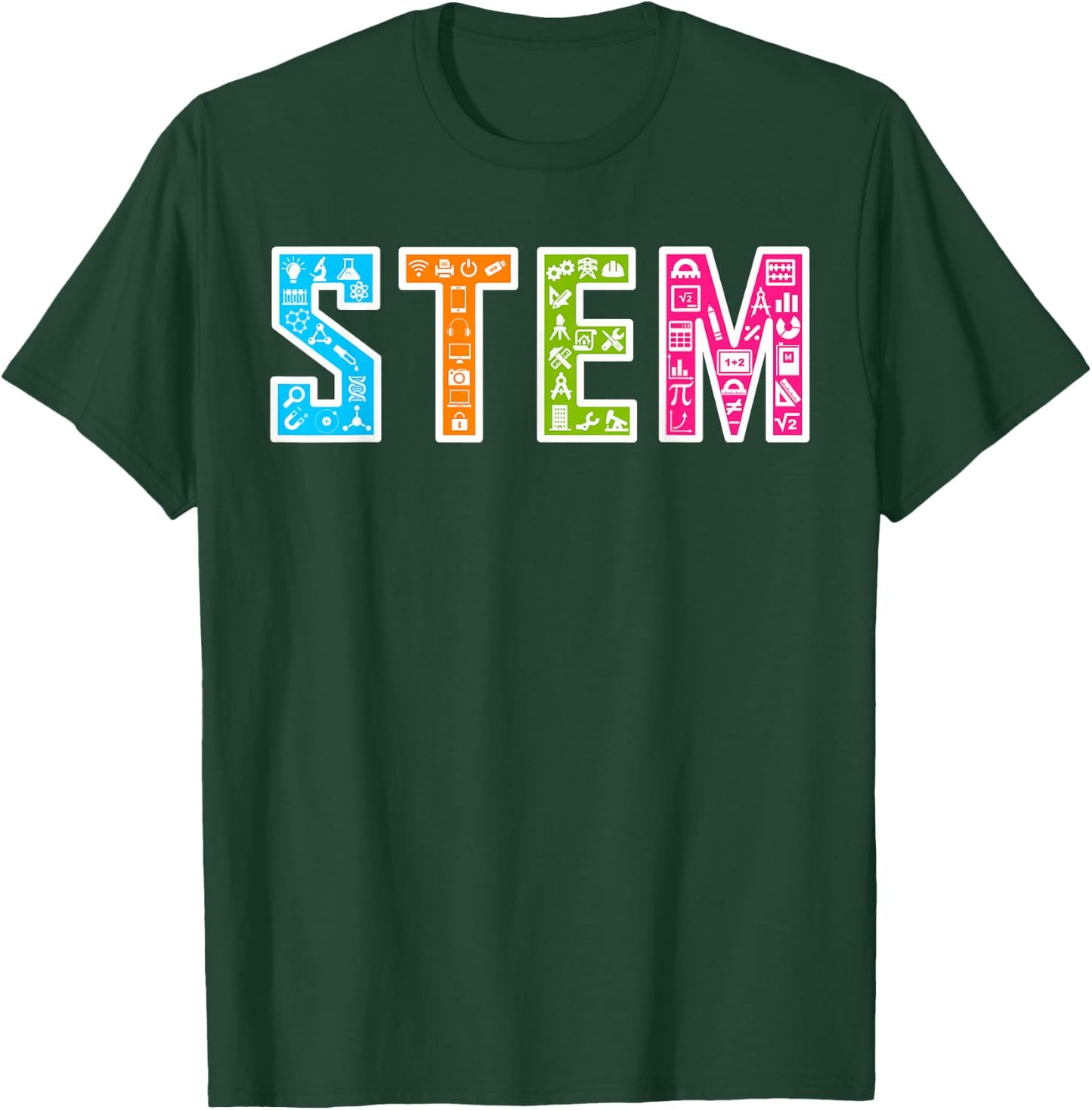 Kid's STEM Shirt and STEM Shirt T-Shirt - T-Shirt | Forest