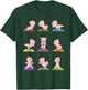 Pig Yoga Funny Piglets In Yoga Poses Sports T-Shirt - T-Shirt | Forest