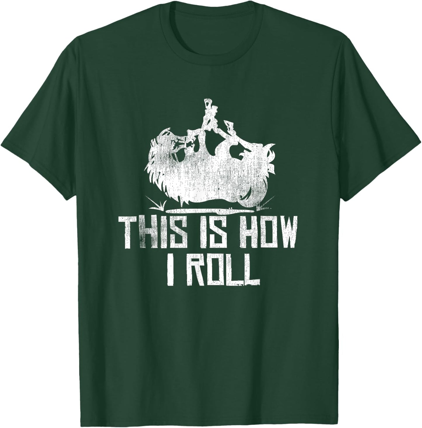 This Is How I Roll Horse Lover Horseback Riding Equestrian T-Shirt - T-Shirt | Forest