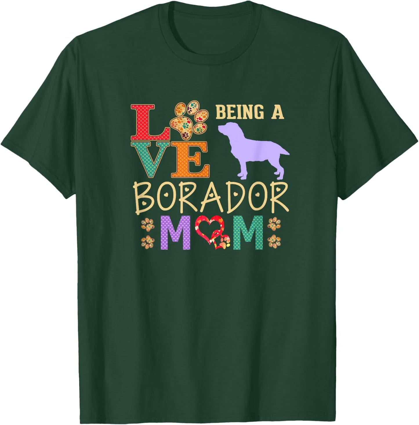 Borador Shirt Design for Borador Dog Lovers T-Shirt - T-Shirt | Forest