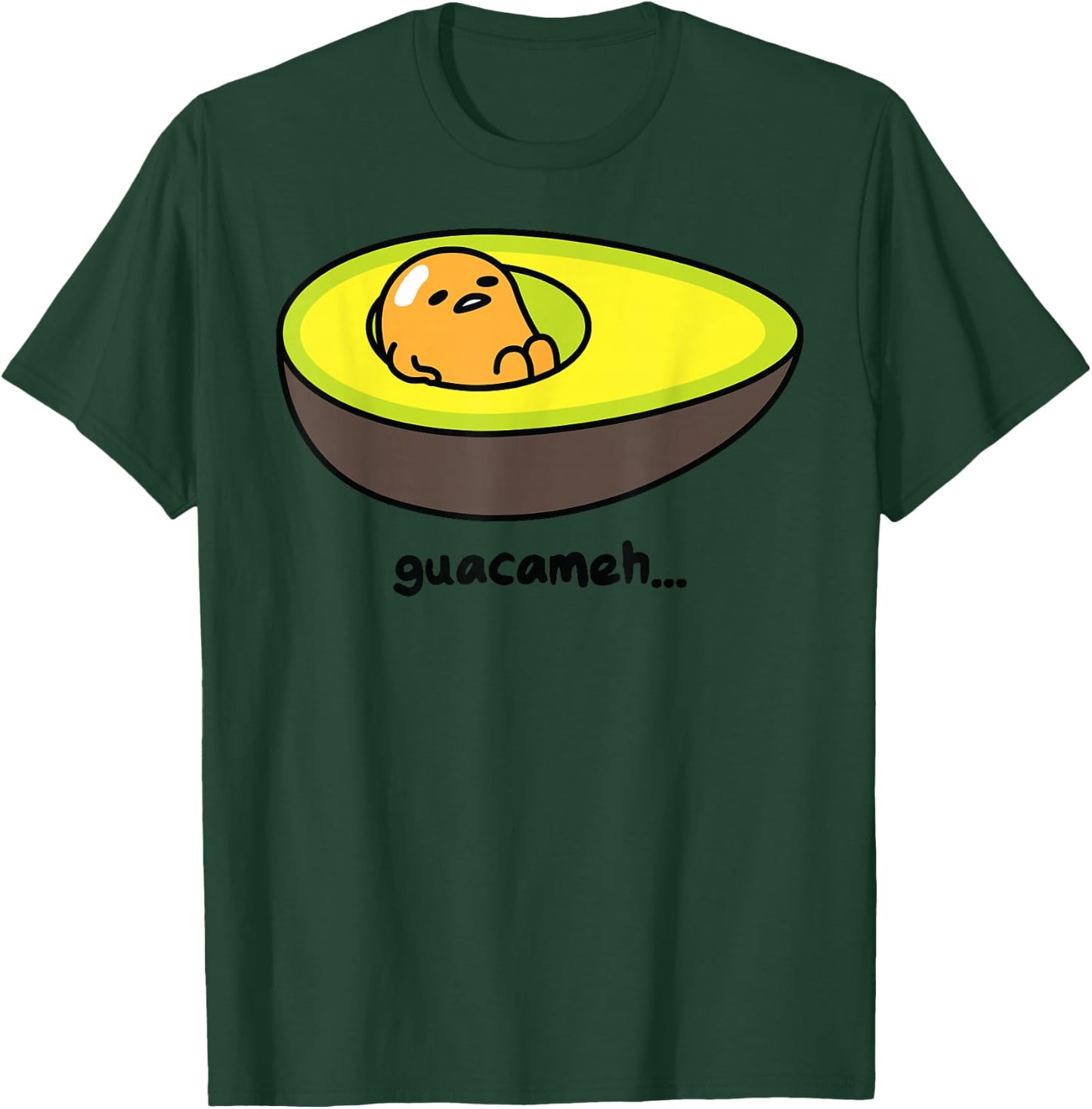 Gudetama Guacameh Avocado Guacamole T-Shirt - T-Shirt | Forest