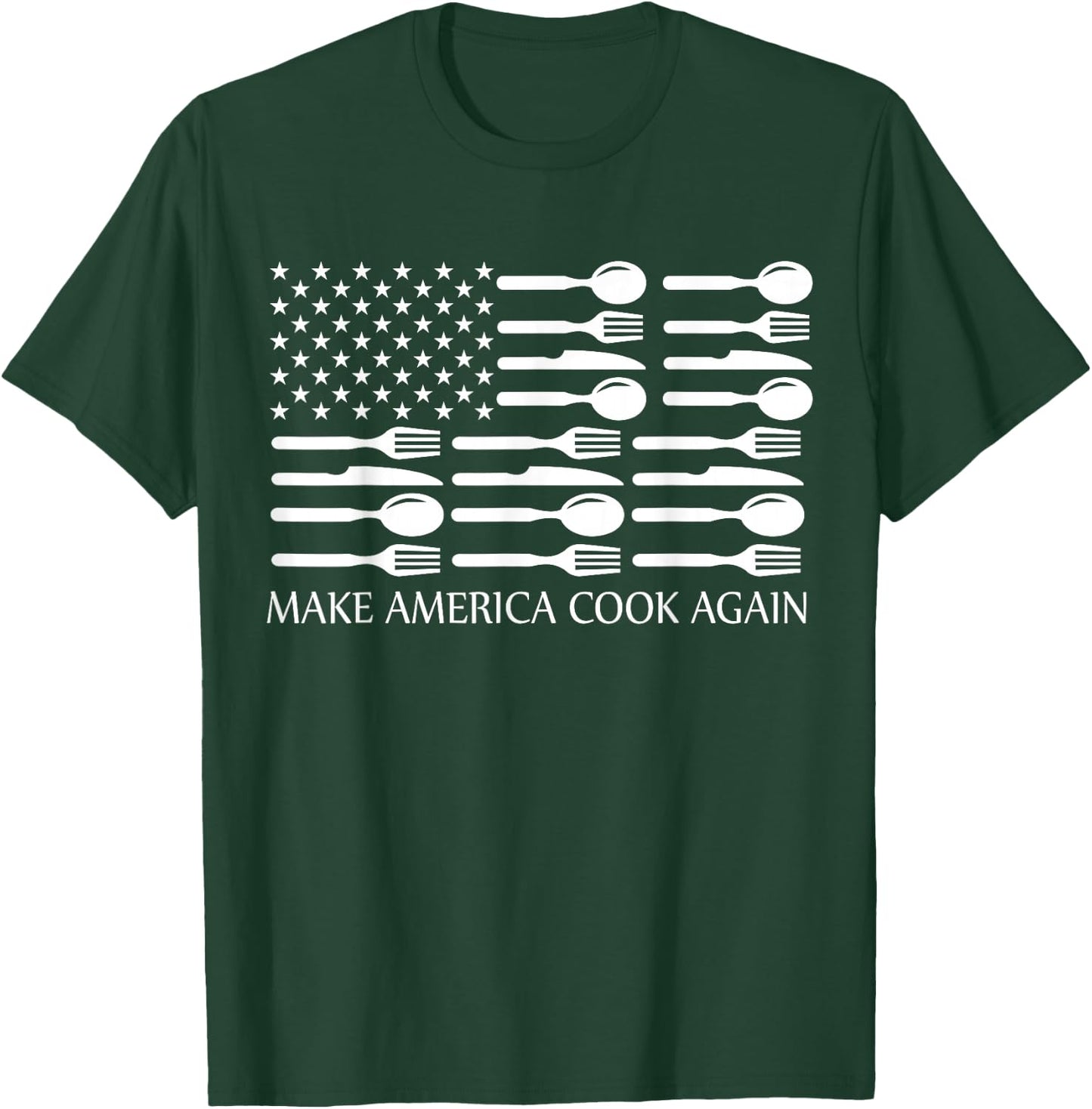Make America Cook Again Cooking Chef T-Shirt - T-Shirt | Forest