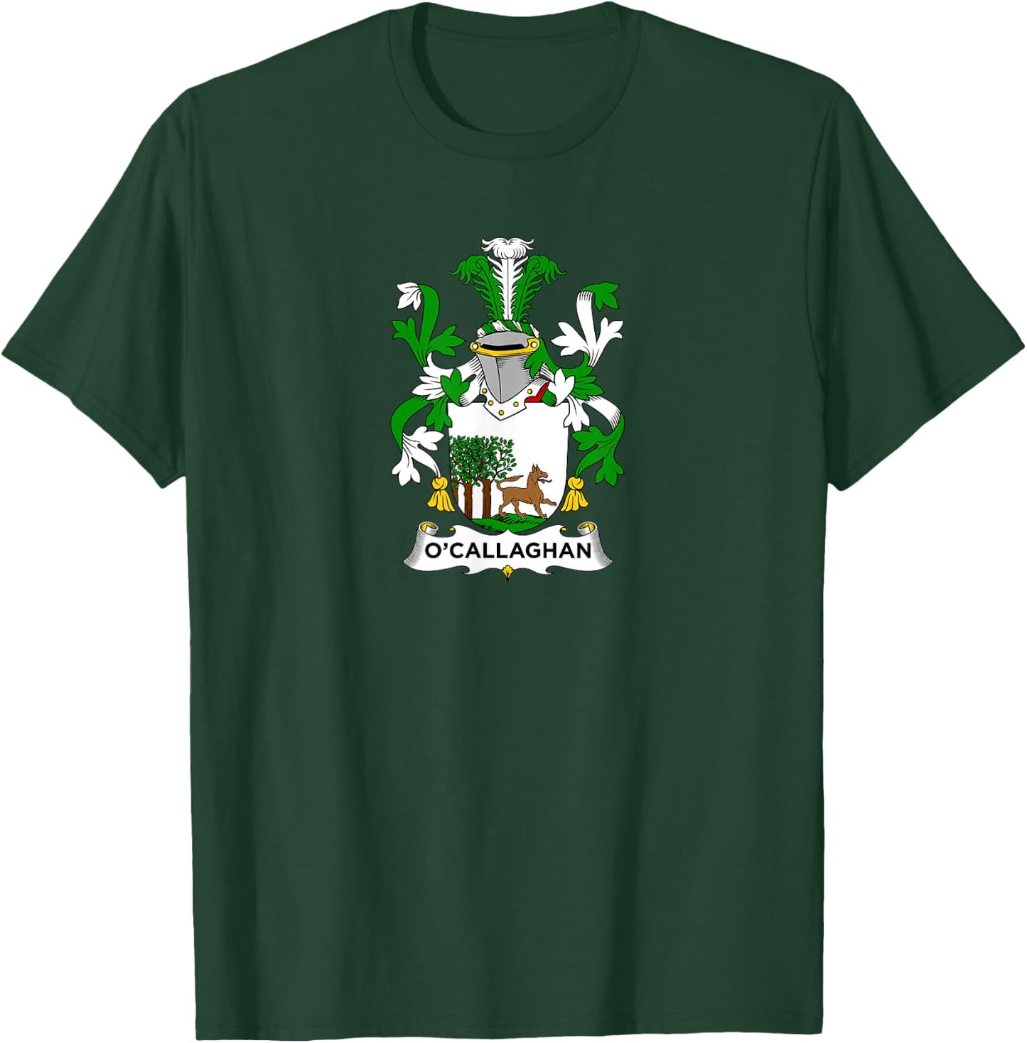 O'Callaghan Coat of Arms - Family Crest T-Shirt - T-Shirt | Forest