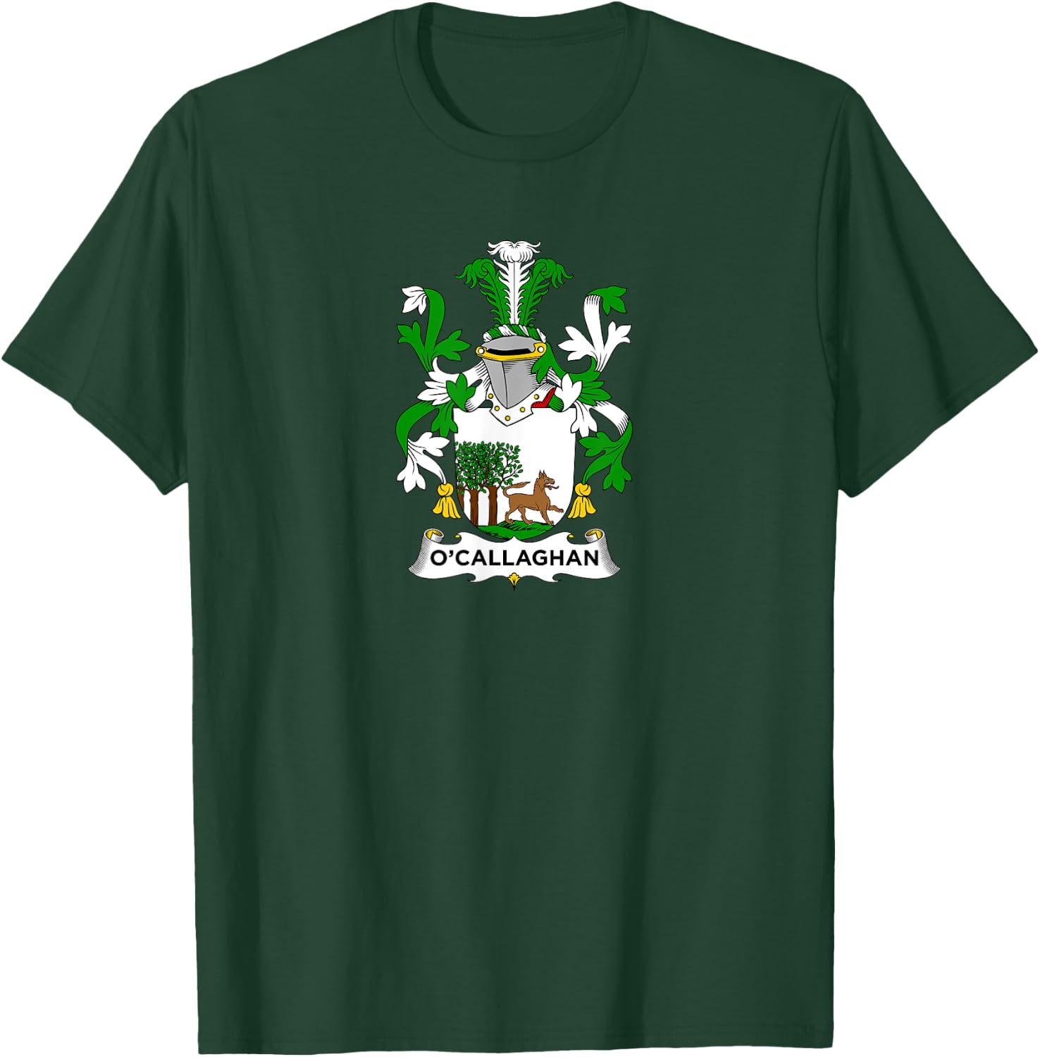 O'Callaghan Coat of Arms - Family Crest T-Shirt - T-Shirt | Forest