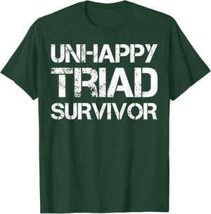 Unhappy Triad Survivor T-Shirt - T-Shirt | Forest