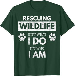 Wildlife Rescue / Environmentalist / Animal Lover T-Shirt - T-Shirt | Forest