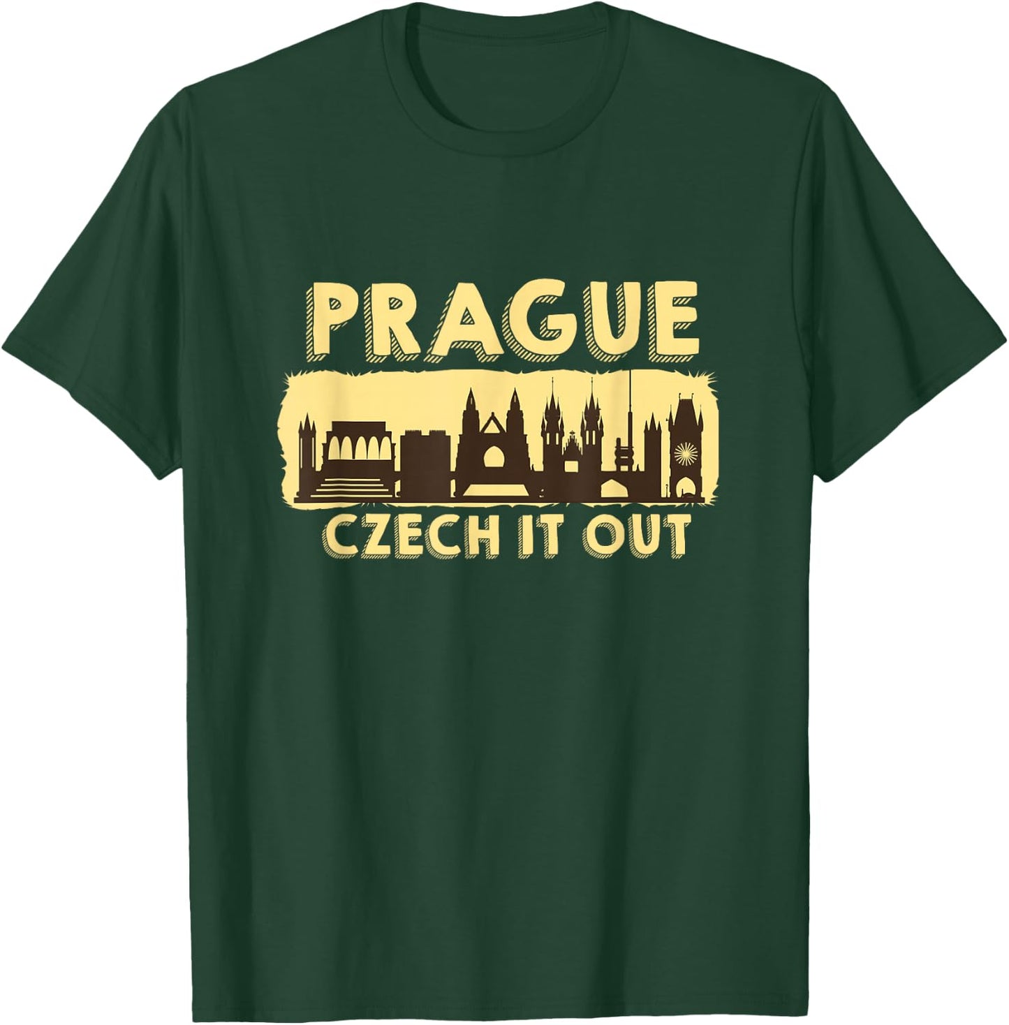 Prague Czech It Out Czech Republic T-Shirt - T-Shirt | Forest