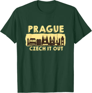 Prague Czech It Out Czech Republic T-Shirt - T-Shirt | Forest