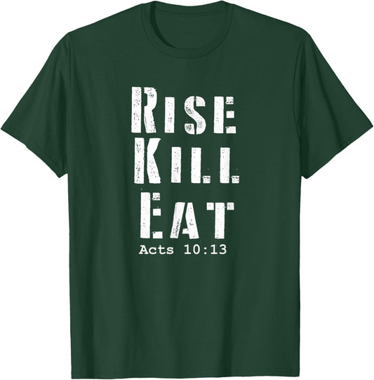 Christian Hunter Scripture T-Shirt - T-Shirt | Forest