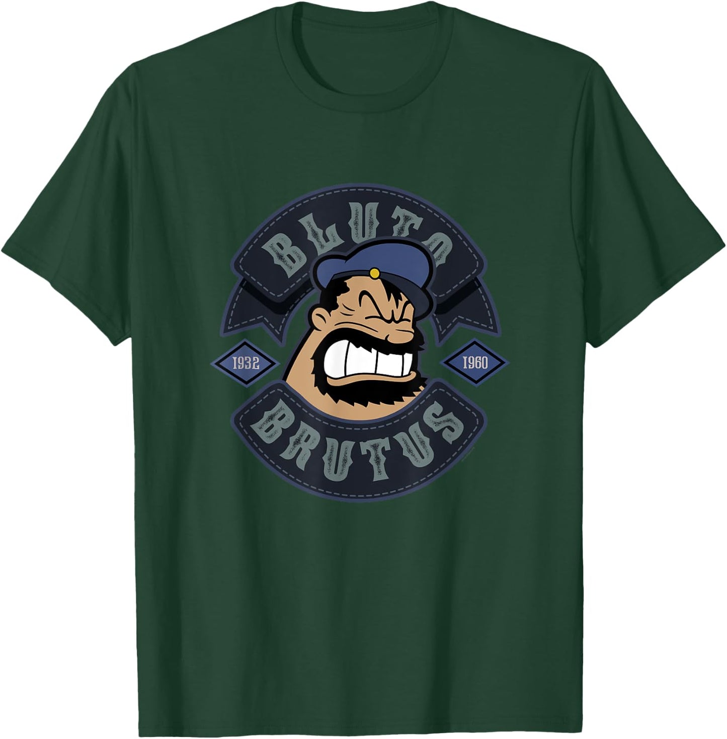 BRUISER BOYS CLUB Bluto-Brutus T-Shirt - T-Shirt | Forest