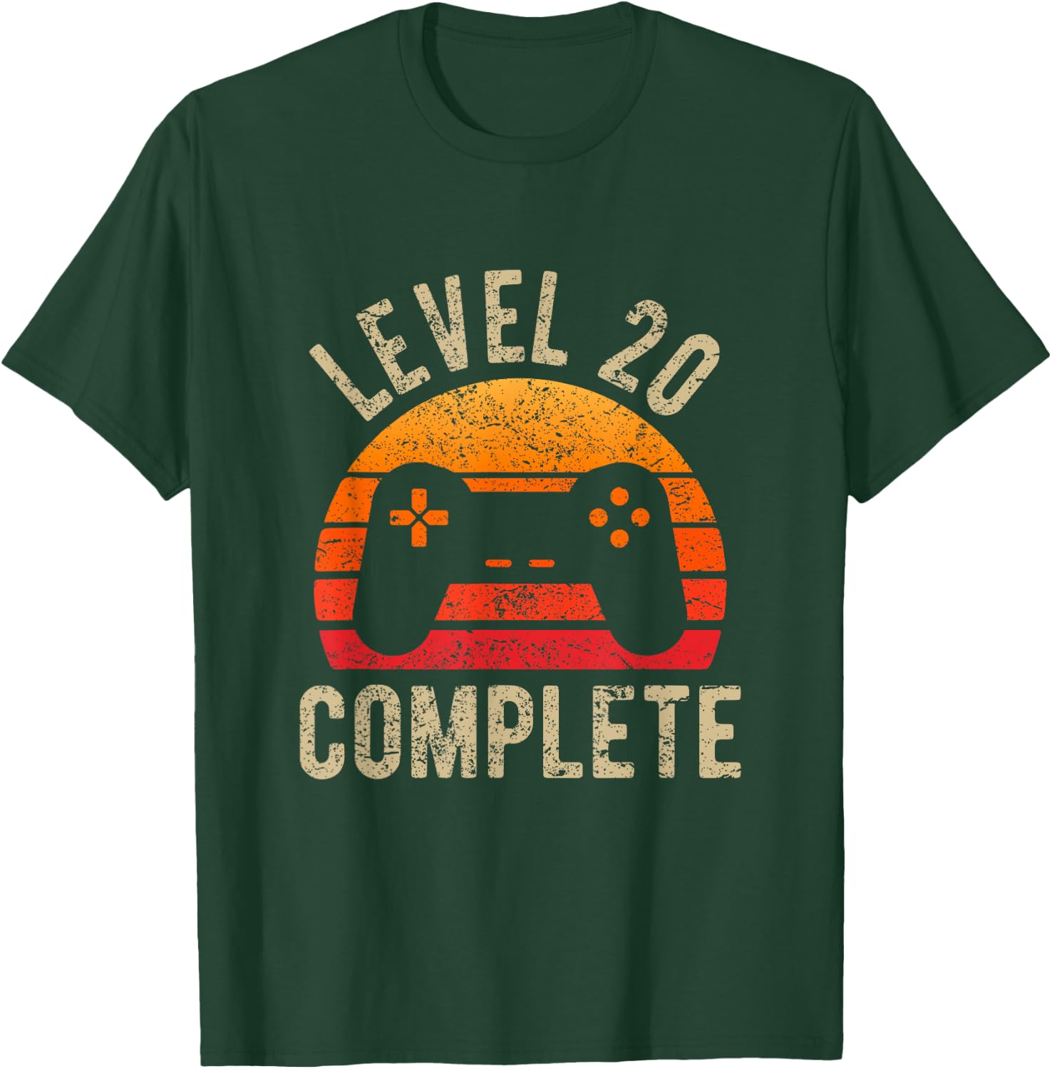 20th Birthday Men 20-YO Women Anniversary 20 Years Marriage T-Shirt - T-Shirt | Forest