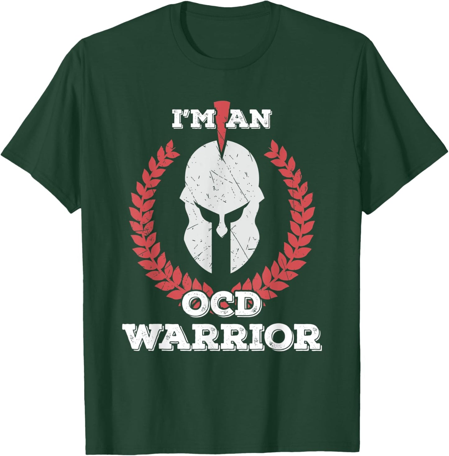 I'm an OCD Warrior Obsessive-compulsive Disorder Awareness T-Shirt - T-Shirt | Forest