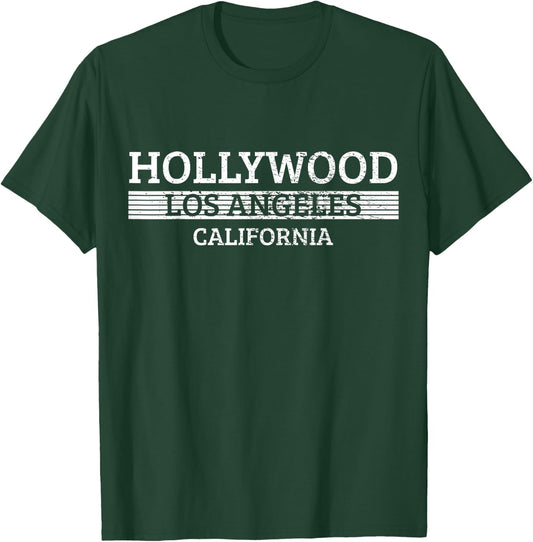 Travel Hollywood Los Angeles Gifts T-Shirt - T-Shirt | Forest