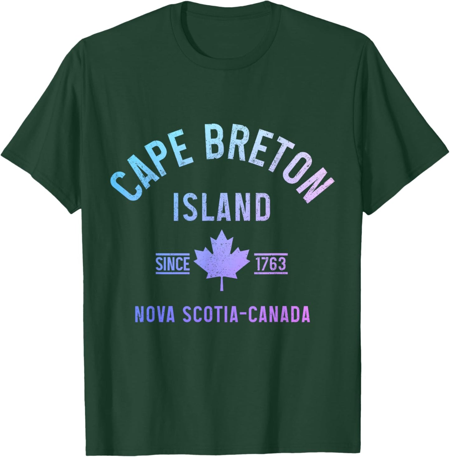 Cape Breton Island Nova Scotia Canada Souvenirs T-Shirt - T-Shirt | Forest
