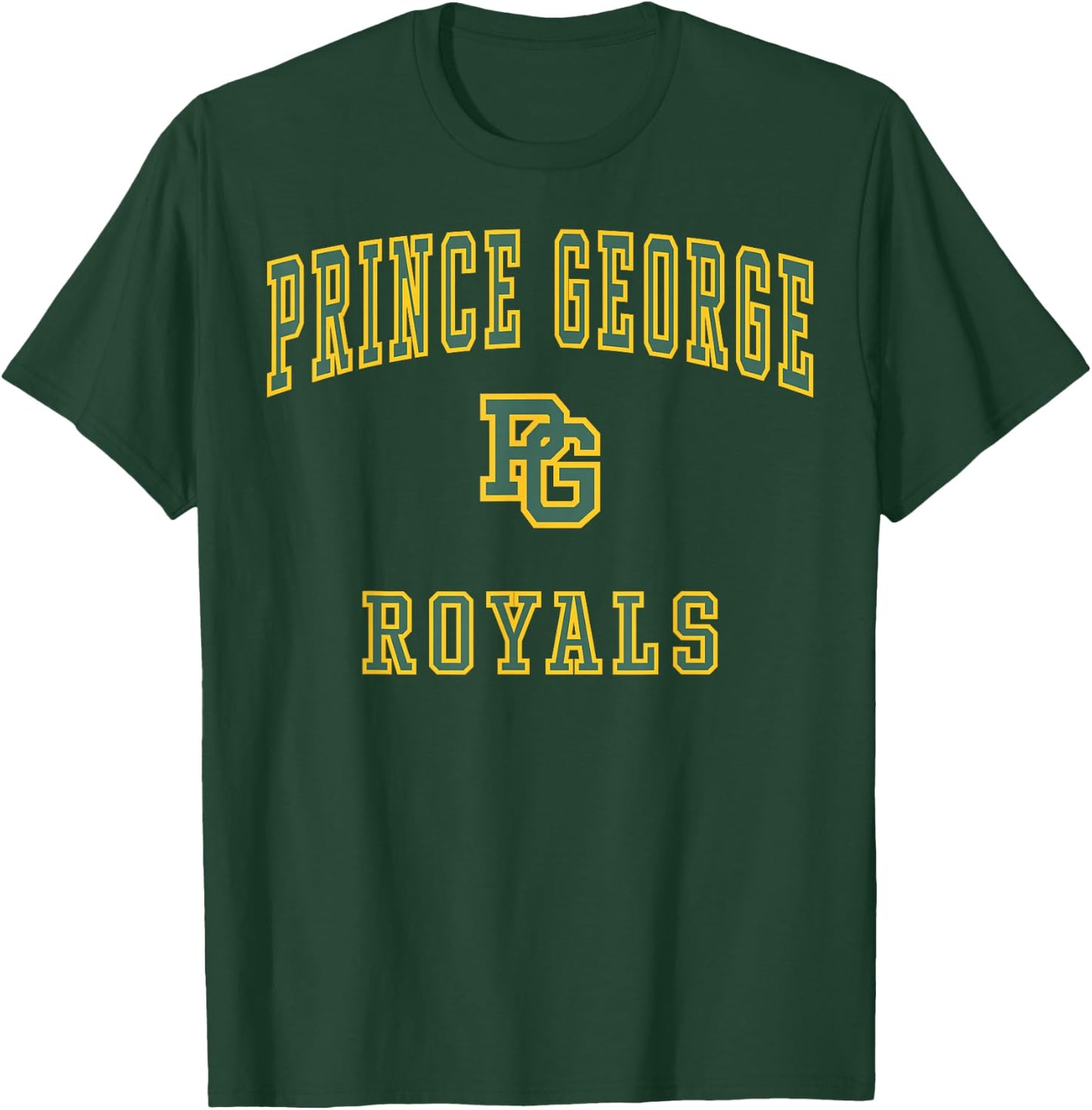 Prince George High School Royals C1 T-Shirt - T-Shirt | Forest