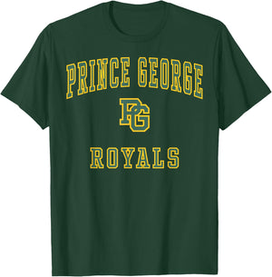 Prince George High School Royals C1 T-Shirt - T-Shirt | Forest